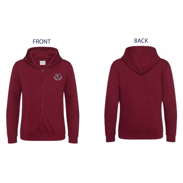 Childrens - Standard School Zip Hoodie