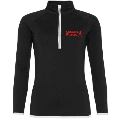Girlie Cool 1/2 Zip Sweatshirt